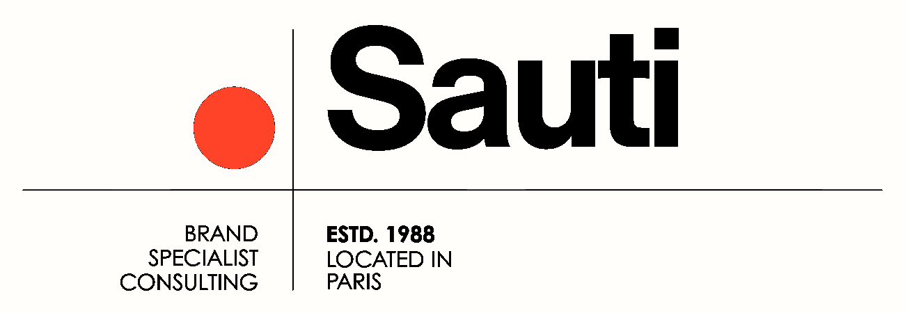 SAUTI, Brand Specialist Consulting, ESTD. 1988, Located in Paris